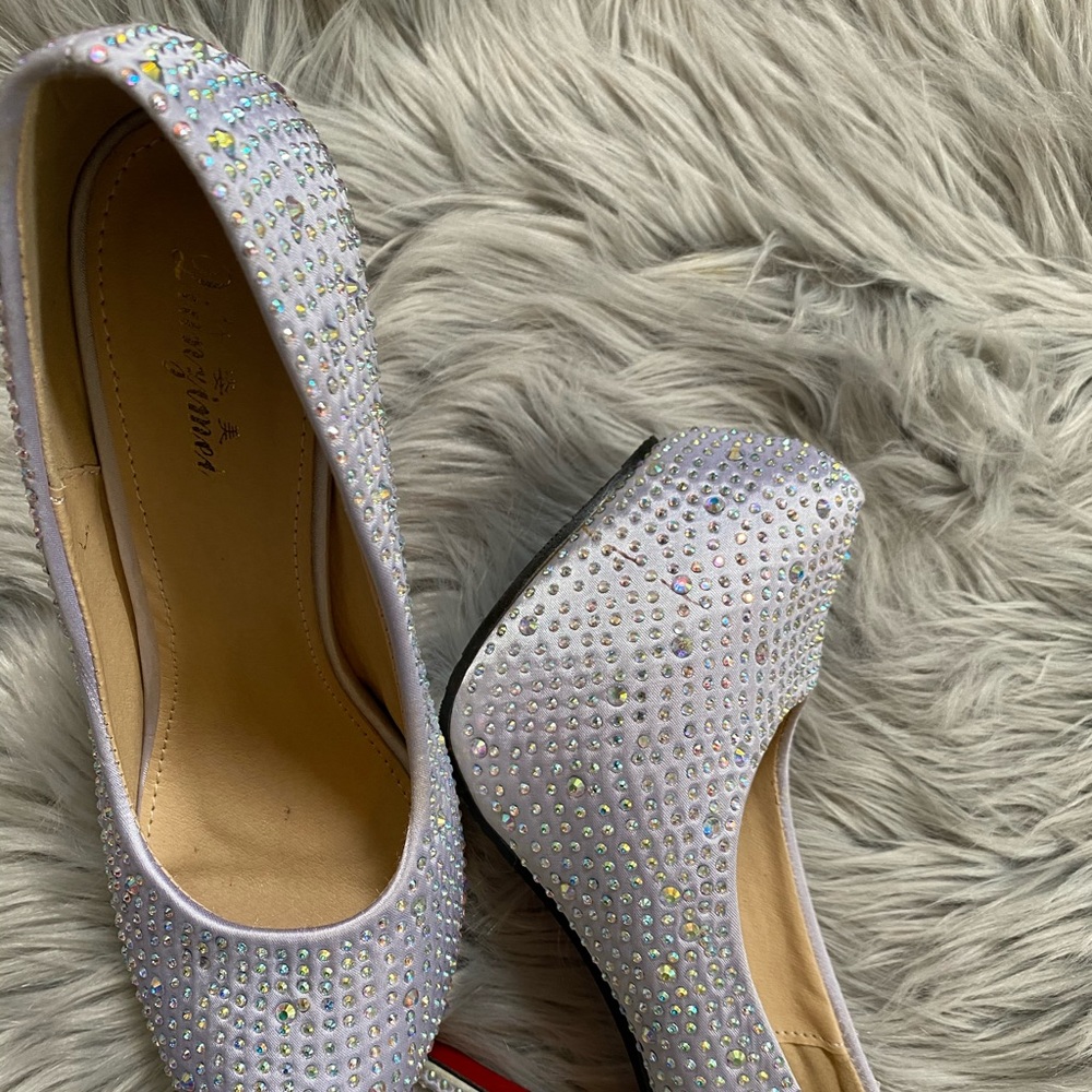 Rhinestone Heels - Picture 3 of 4